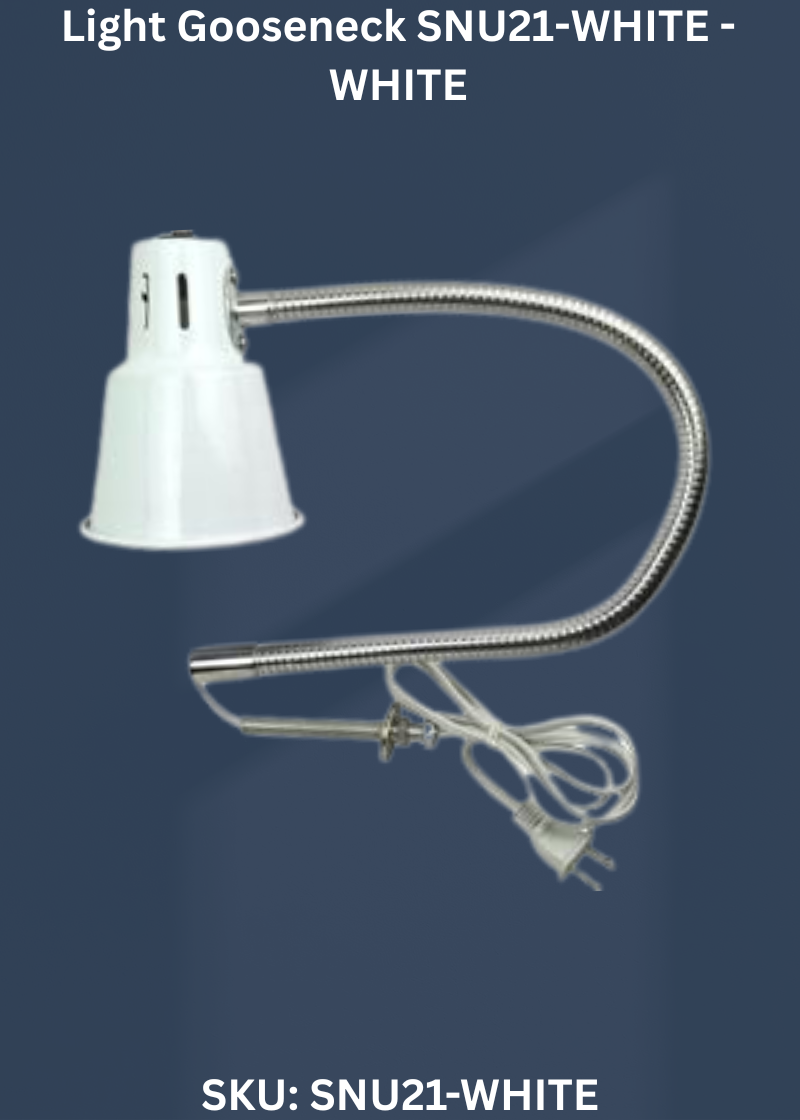 Light Gooseneck-WHITE