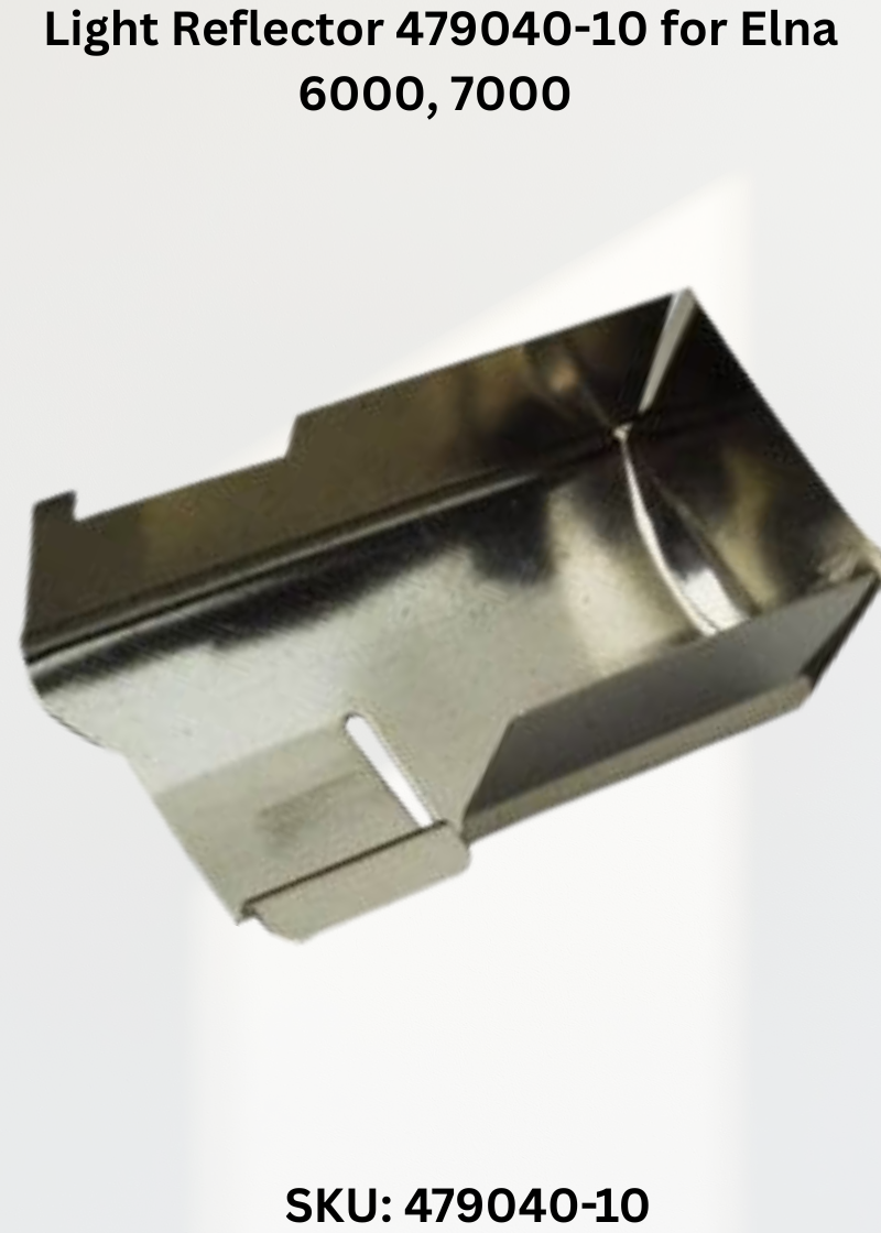 Light Reflector 479040-10 — Fits Elna 6000, 7000, 8000, 9000