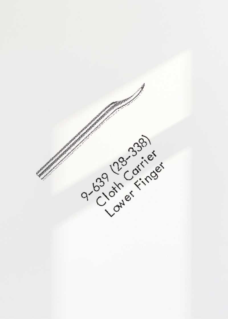 Lower Finger for Smyth - Universal 28-338