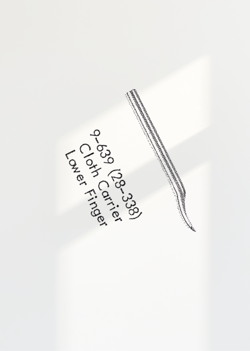 Lower Finger for Smyth - Universal 9-639