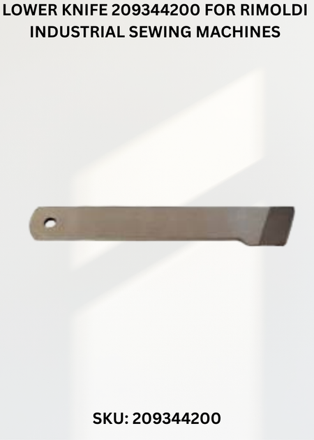 Lower Knife 209344200 for Rimoldi Industrial Sewing Machines