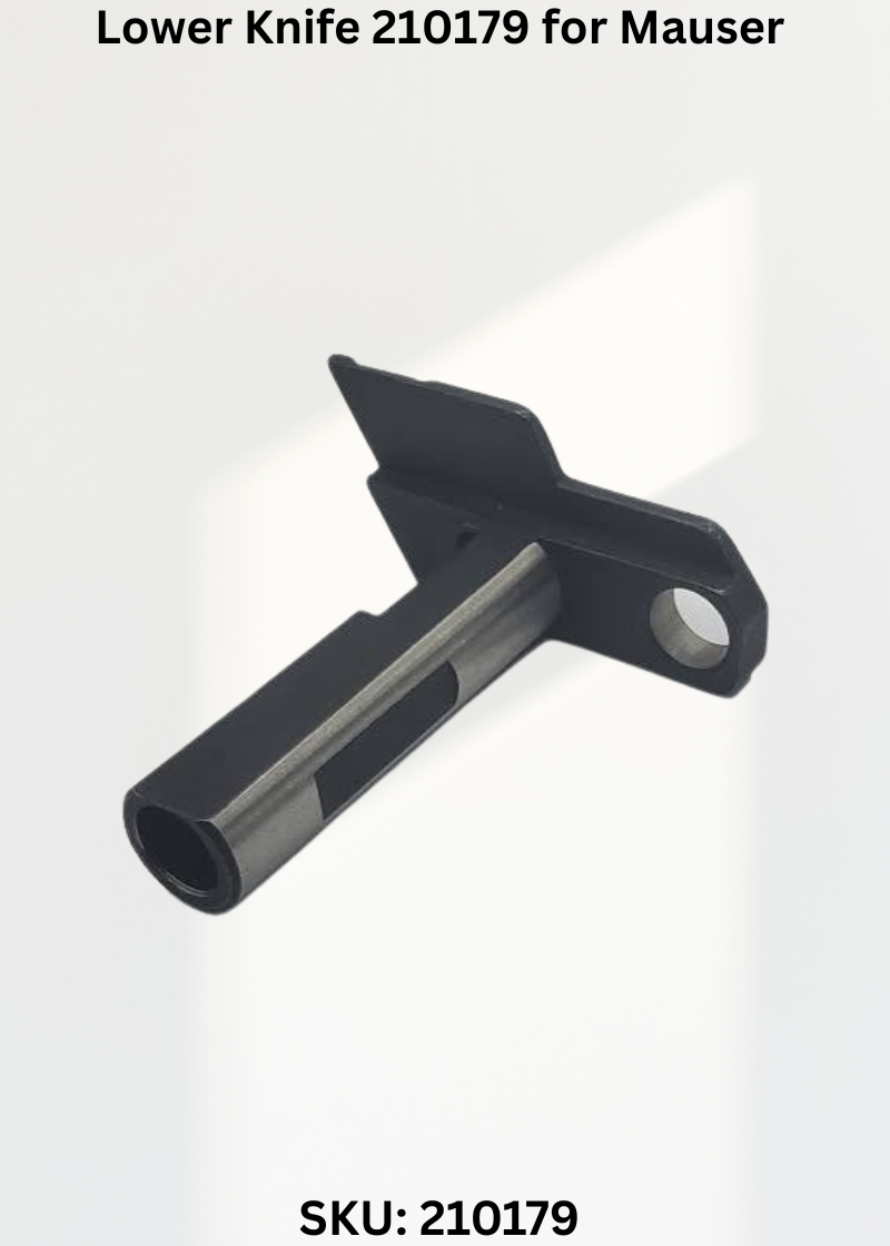 Lower Knife 210179 for Mauser Industrial Sewing Machines