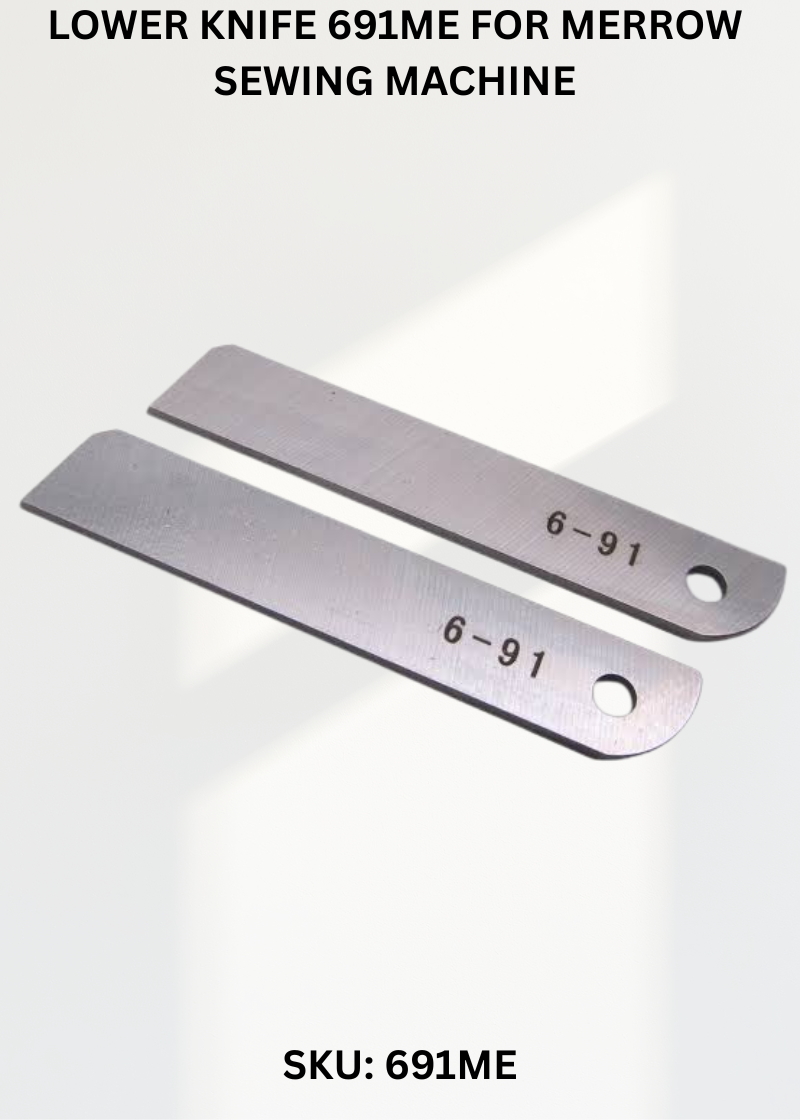 Lower Knife 691ME for Merrow Sewing Machine