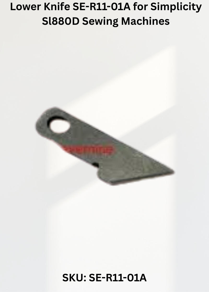 Lower Knife — Fits Simplicity BL4-428D, BL4-728D, BL4-738D, BL4-838D & more