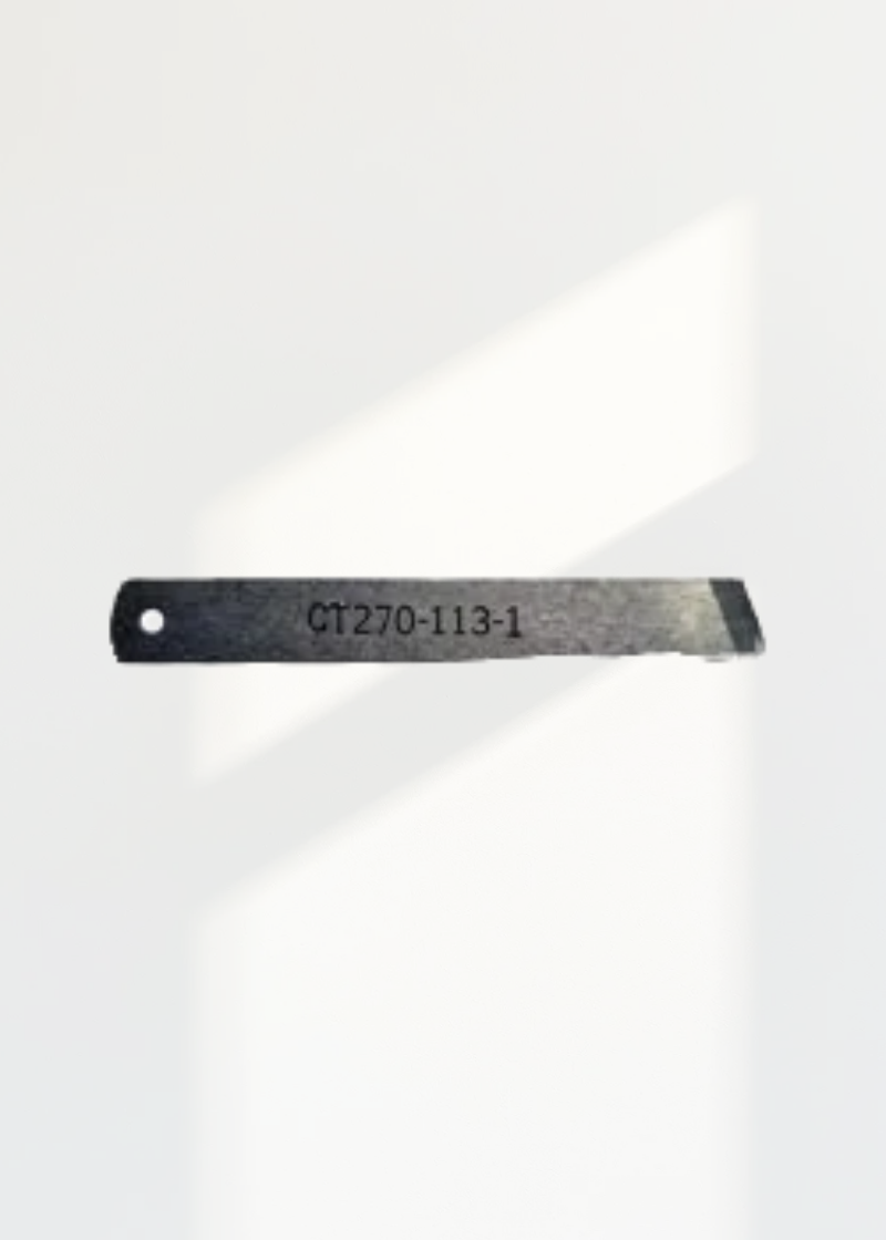Lower Knife (Carbide Tip) CT270-113-1