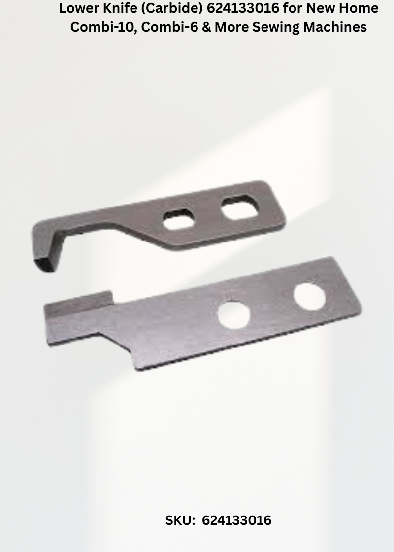 Lower Knife 624133016 — Fits New Home COMBI-10, COMBI-6