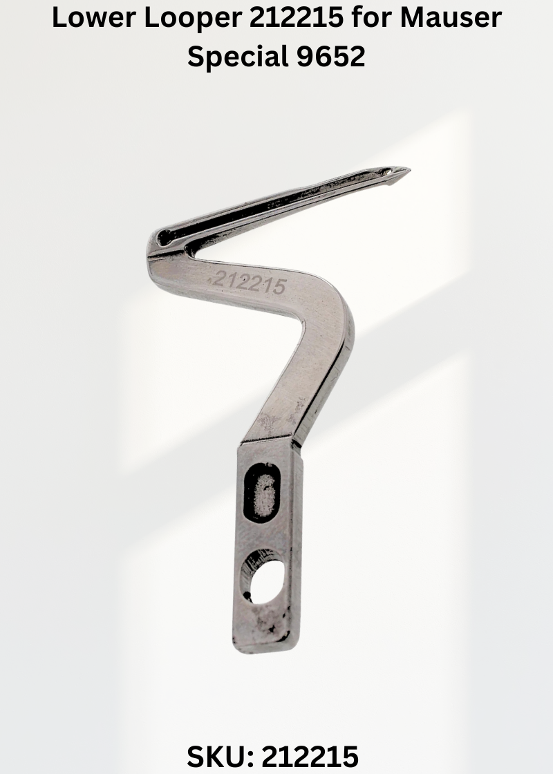 Lower Looper 212215 for Mauser Special 9652 Sewing Machine