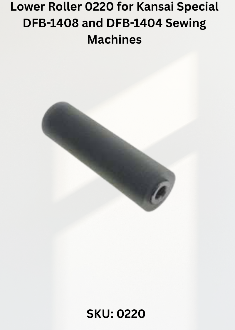 Lower Roller 0220 for Kansai Special DFB and DLR Series Sewing Machines