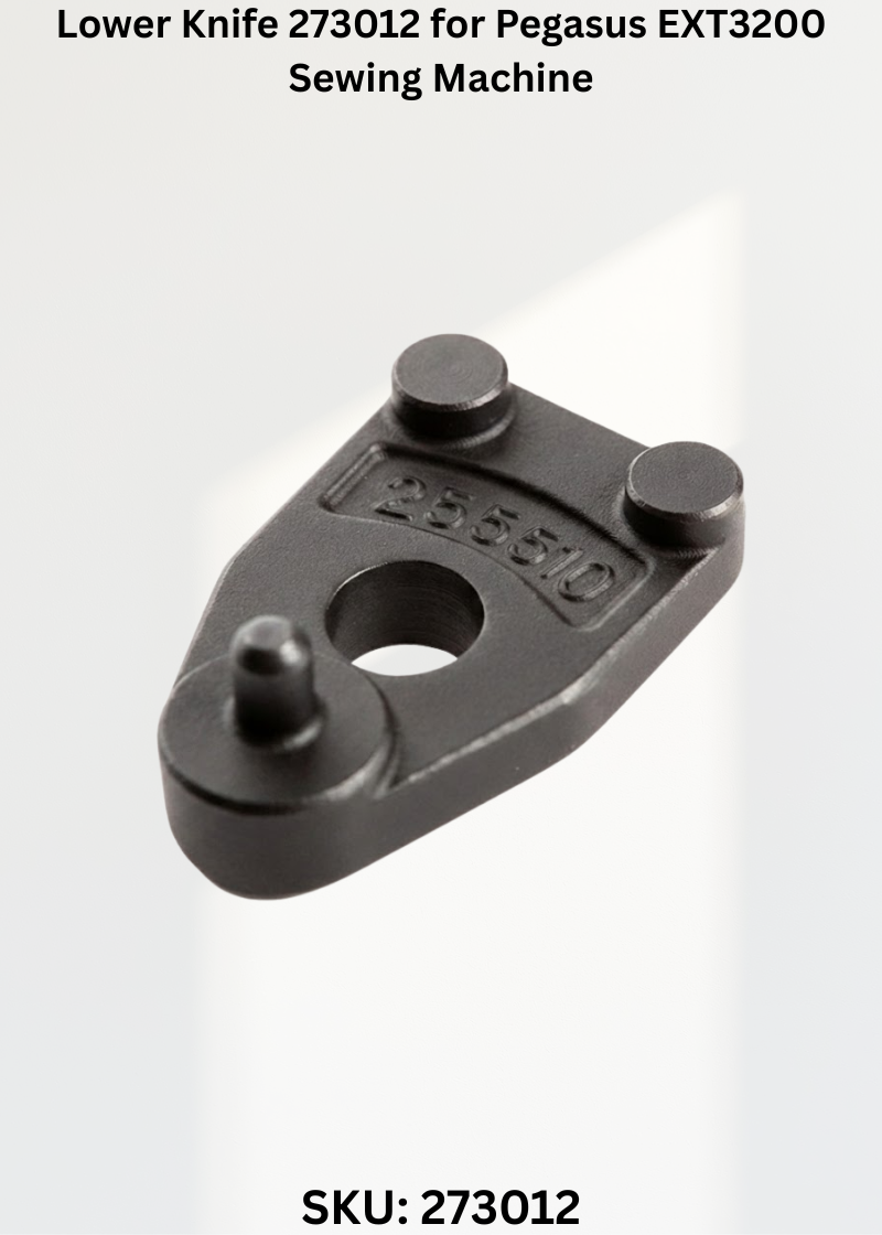 Lower Knife Clamp 273012 for Pegasus EXT3200 Sewing Machine