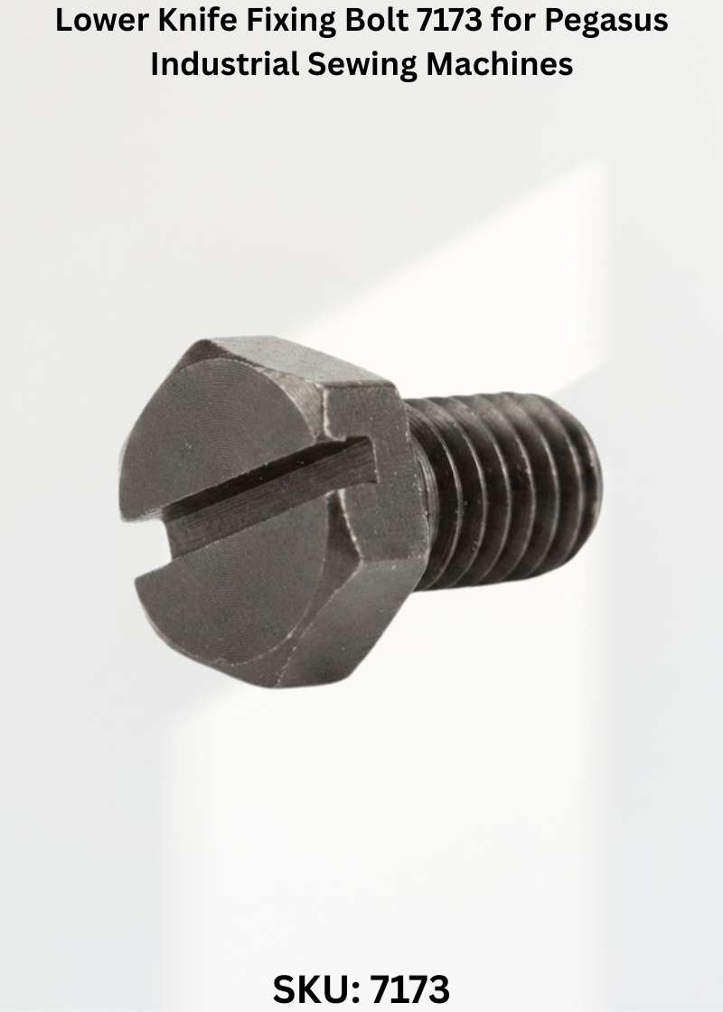 Lower Knife Fixing Bolt 7173 for Pegasus Industrial Sewing Machines