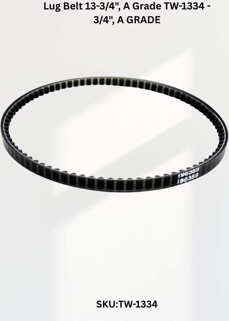 Lug Belt 13-3/4", A Grade TW-1334 - 3/4", A GRADE