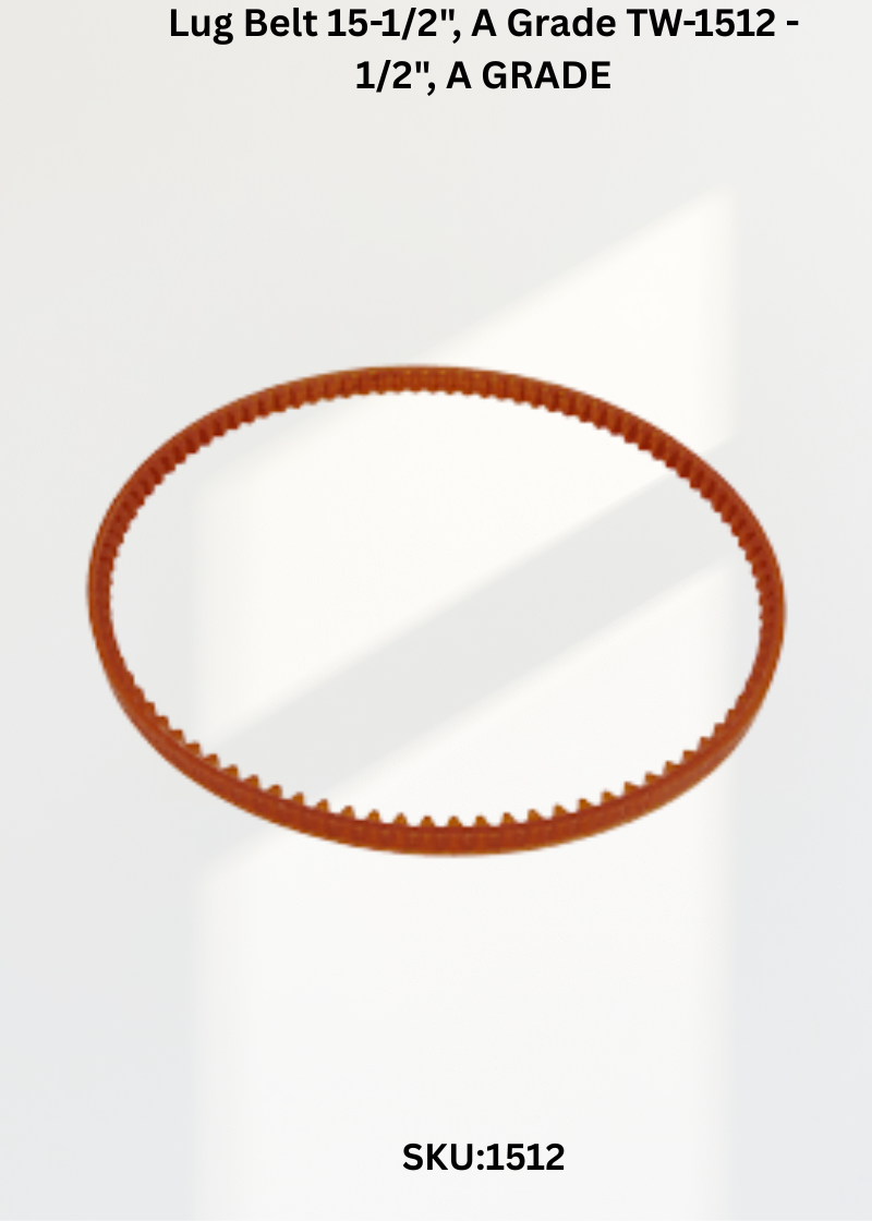 Lug Belt 15-1/2", A Grade TW-1512 - 1/2", A GRADE