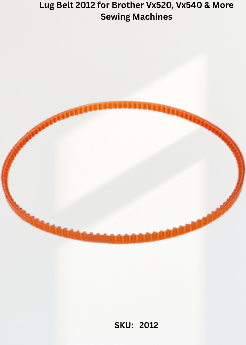 Lug Belt 2012 for Brother Vx520, Vx540 & More Sewing Machines