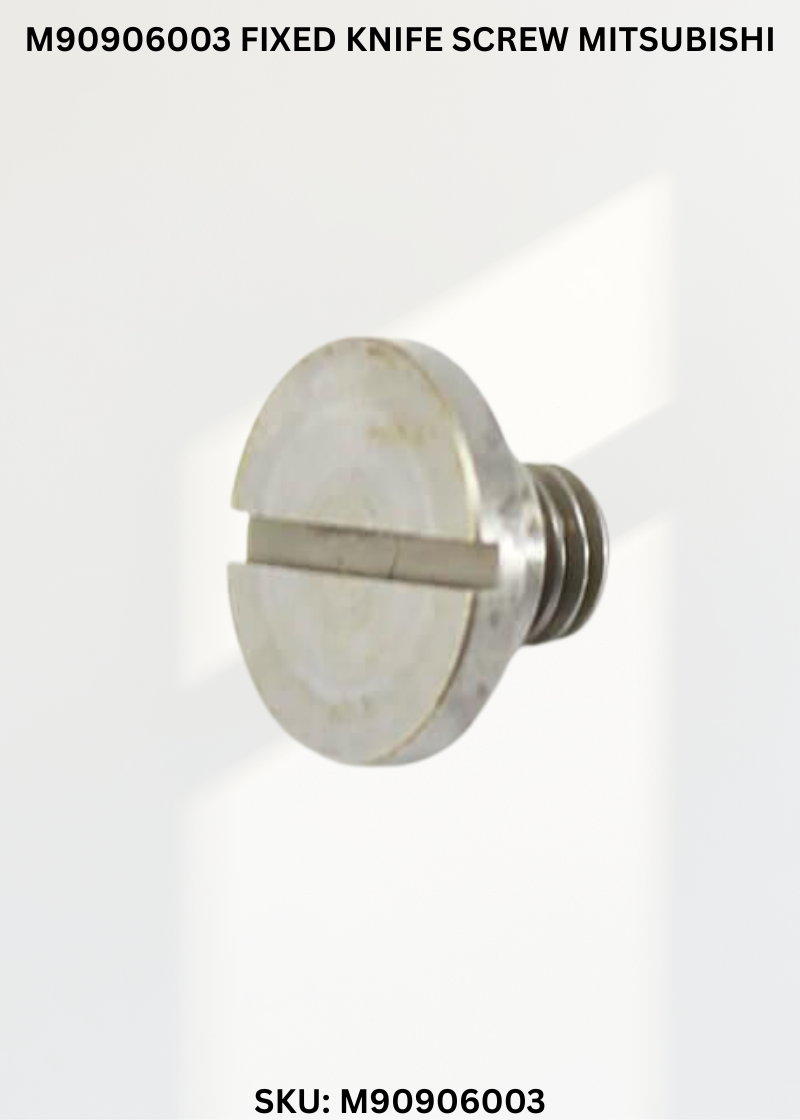 Fixed Knife Screw M90906003 for Mitsubishi PLK-0604 Sewing Machine