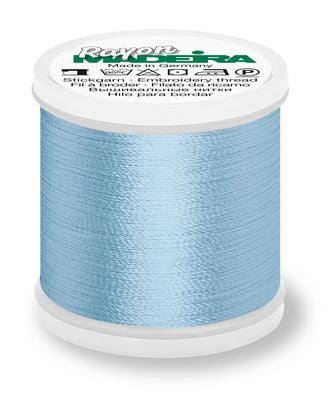 Madeira Rayon Thread No 40 200m 220yd- Periwinkle