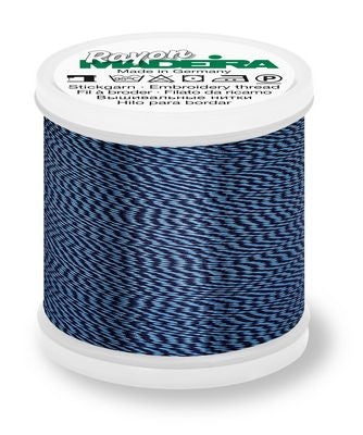 Madeira Rayon Thread No 40 200m 220yd- Melange Scandic