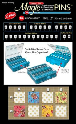 Taylor Seville Originals Magic Alphabet Numbers and Arrow Pins