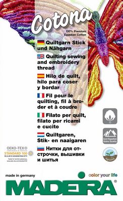 Madeira Color Card Cotona