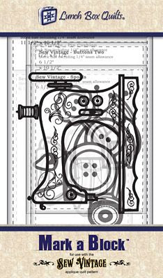 Lunch Box Quilts, LLC Mark a Block Sew Vintage