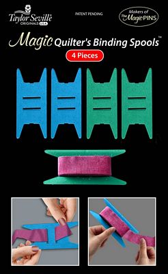 Taylor Seville Originals Magic Quilter''s Binding Spool - 4pcs