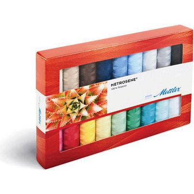 Mettler Metrosene Plus Thread Set, 18 Spools