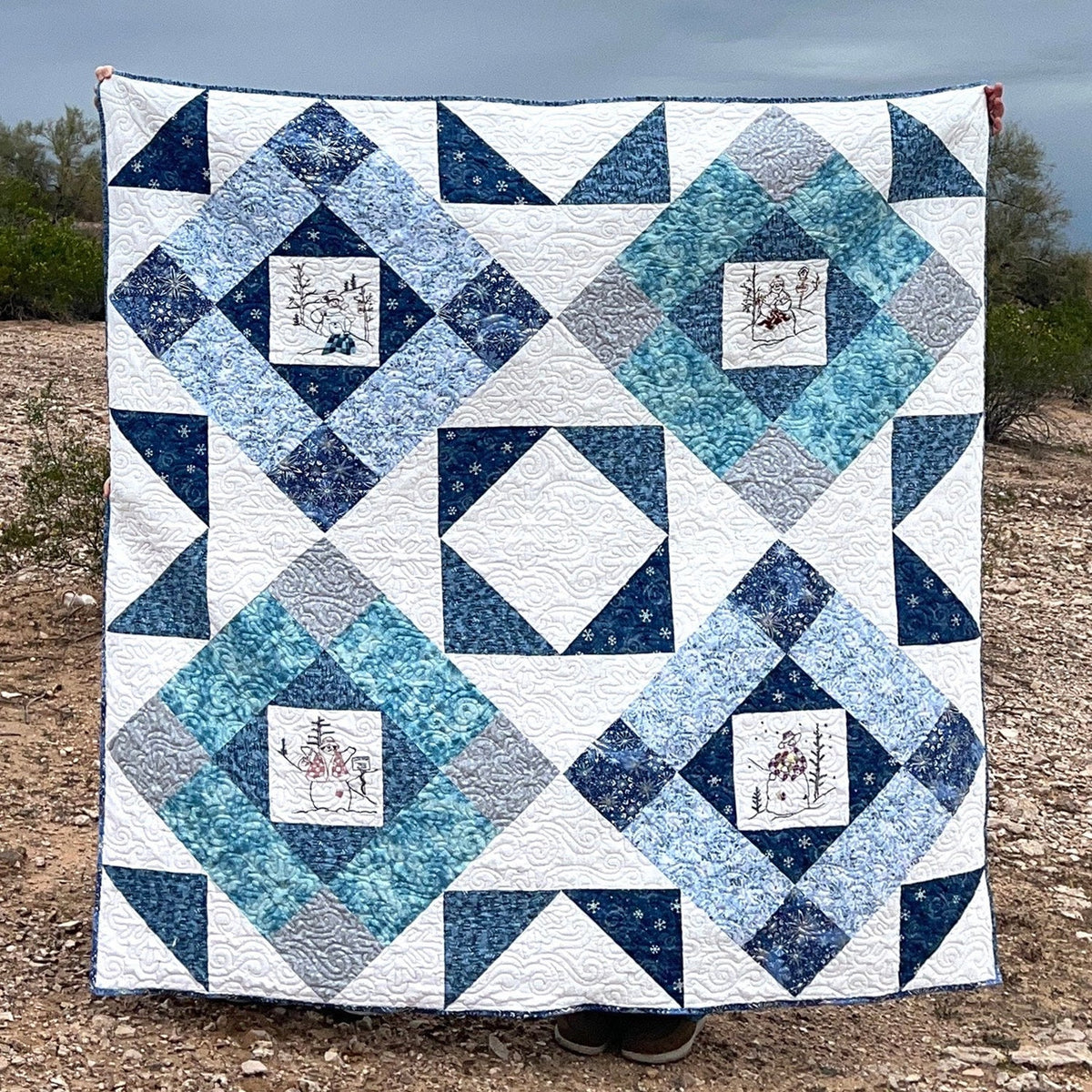 Turntable Quilt Pattern