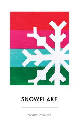 Modern Handcraft Snowflake Quilt Pattern