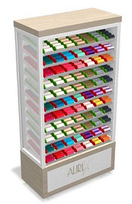 Aurifil 28Wt Cotton Basso Display - 462 Large Spools