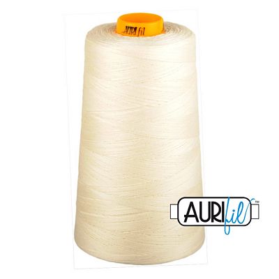 Aurifil 40wt 3-ply Cones 3,280yd Chalk