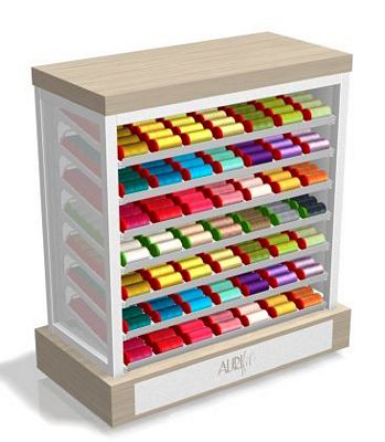 Aurifil 50Wt Cotton Alto Display - 294 Large Spools