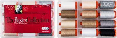 Aurifil The Basic Collection 50wt,12 Colors