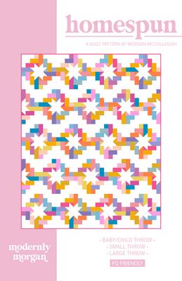Modernly Morgan Homespun Pattern