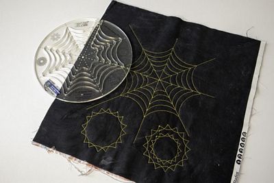 Quilter's Rule Nested Mystifying Spider Web 1/4 in (6 mm)