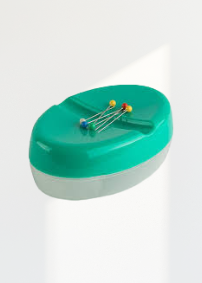 Magnetic Pin Caddy W/ Removable Storage Box - 3 7/8" x 2 5/8"