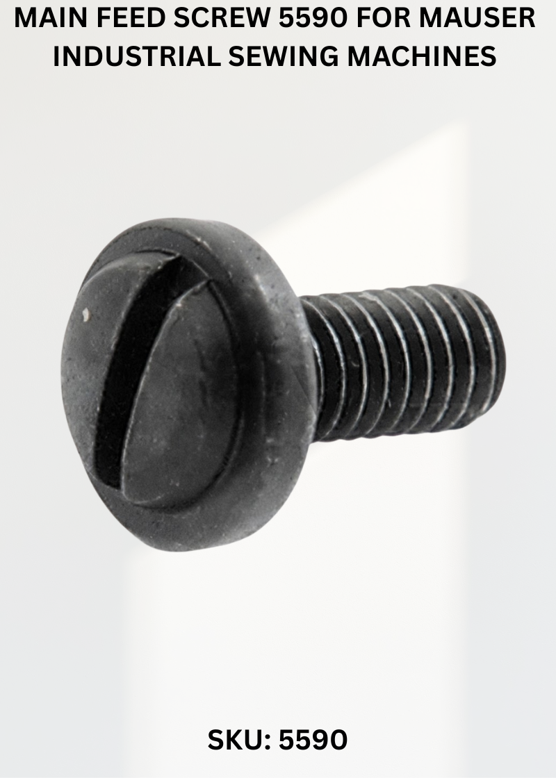 Main Feed Screw 5590 for Mauser Industrial Sewing Machines