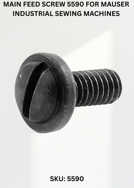 Main Feed Screw 5590 for Mauser Industrial Sewing Machines