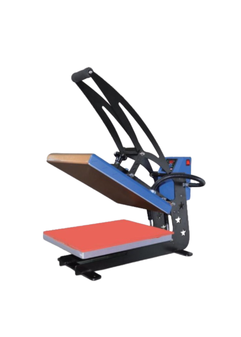 Manual Heat Press Machine – T-Shirt & Sublimation Press (Multiple Sizes)