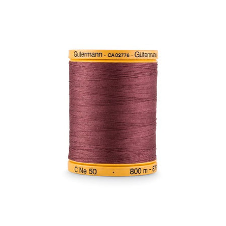 Gutermann 50 WT Natural All-Purpose 100% Cotton Thread - Tex 20 - 876 yds.