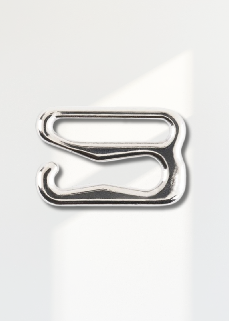 Metal Lingerie Strap Hooks - 12/Pack