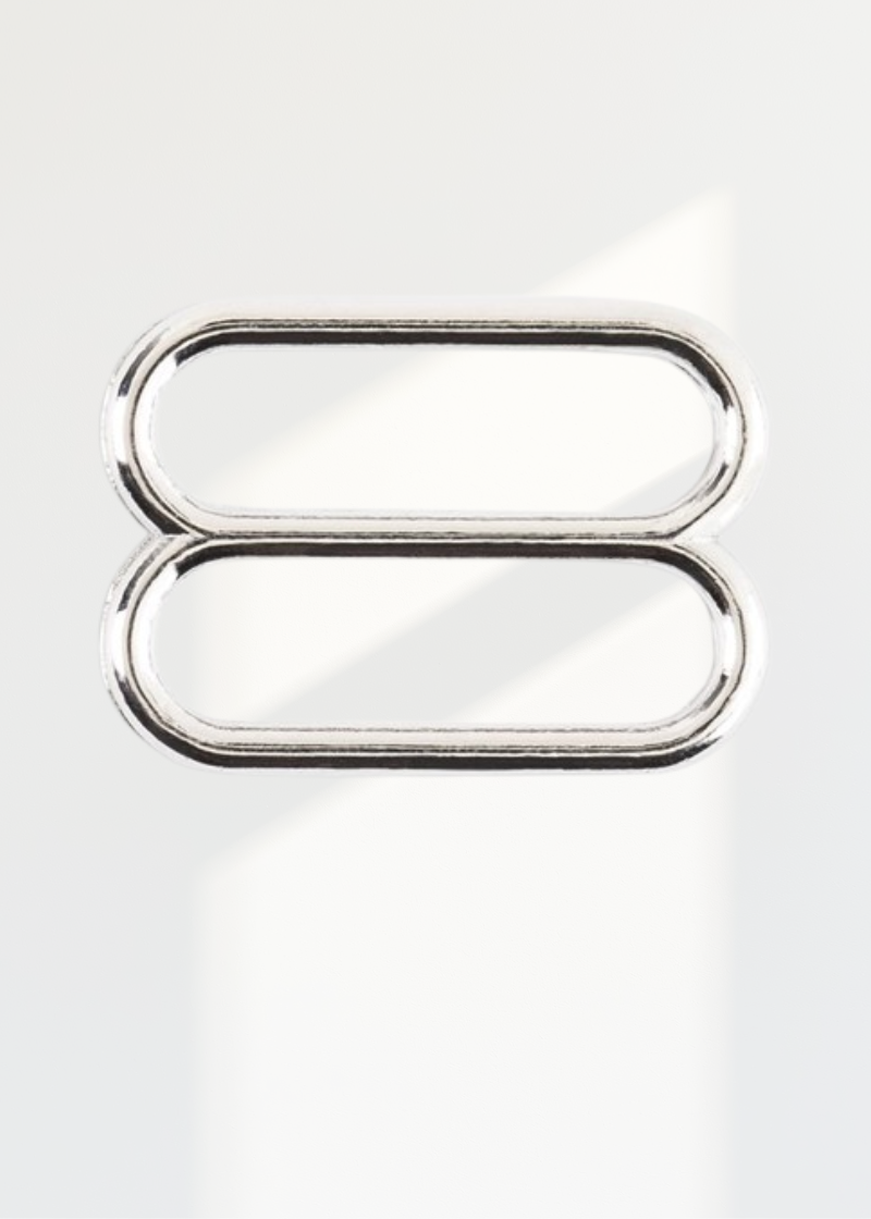 Metal Lingerie Strap Slides - 12/Pack