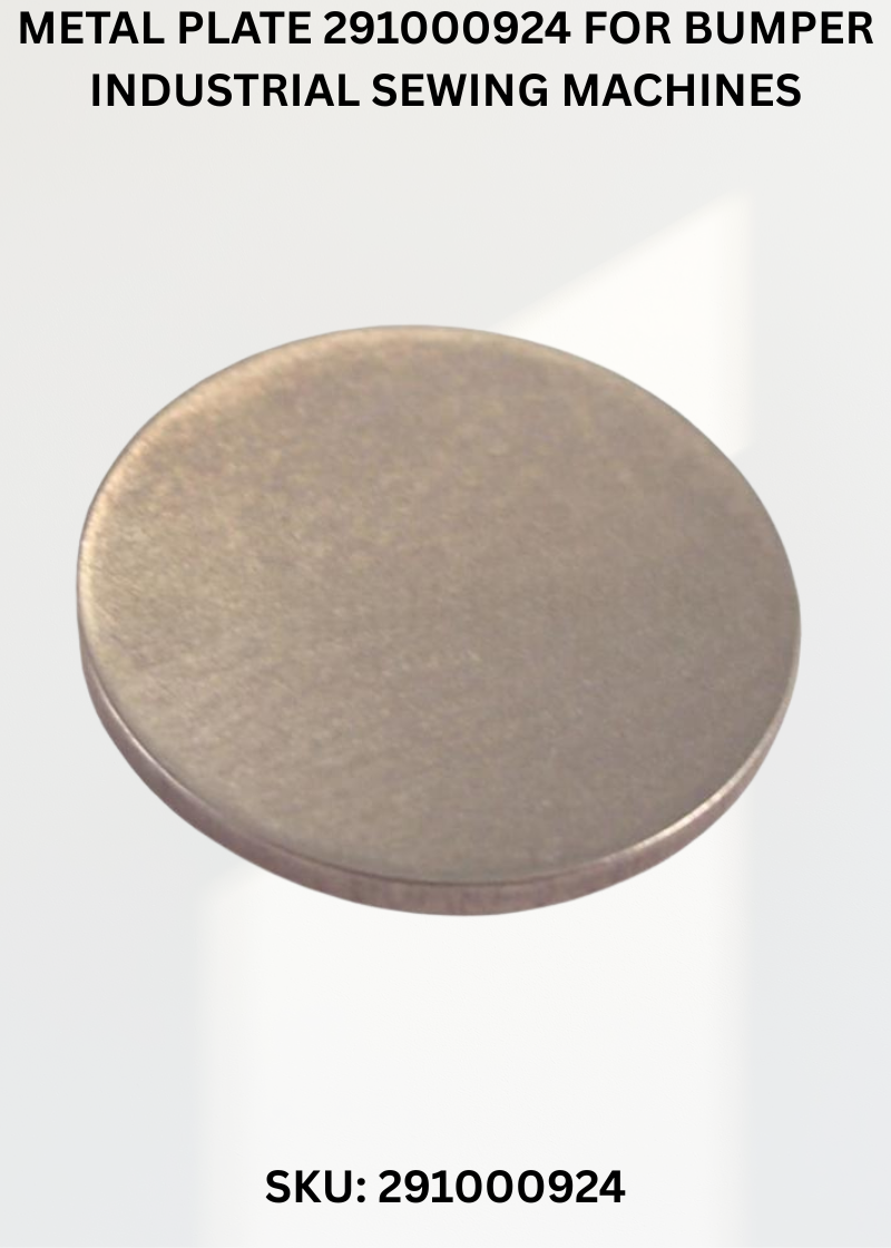 Metal Plate 291000924 for Bumper Industrial Sewing Machines