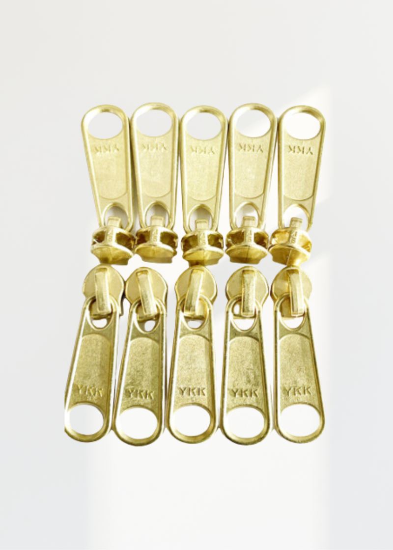 Metal YKK Zipper Repair Kit - Sizes #4.5, 5 & 10