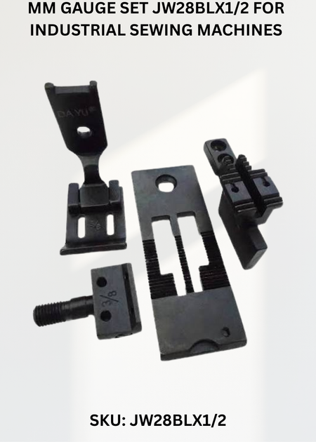 Mm Gauge Set JW28BLX1/2 for Industrial Sewing Machines