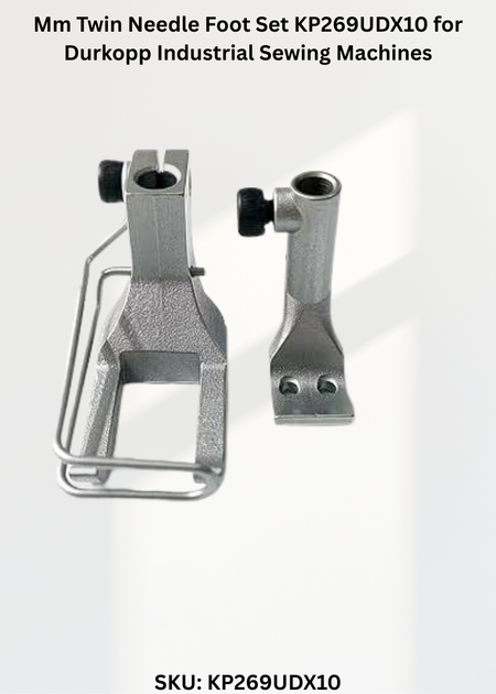Mm Twin Needle Foot Set KP269UDX10 for Durkopp Industrial Sewing Machines