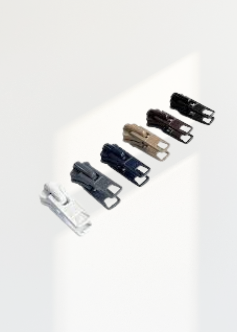 Molded Plastic & Nylon YKK Zipper Repair Kit - Sizes #3, 5, 8 & 10