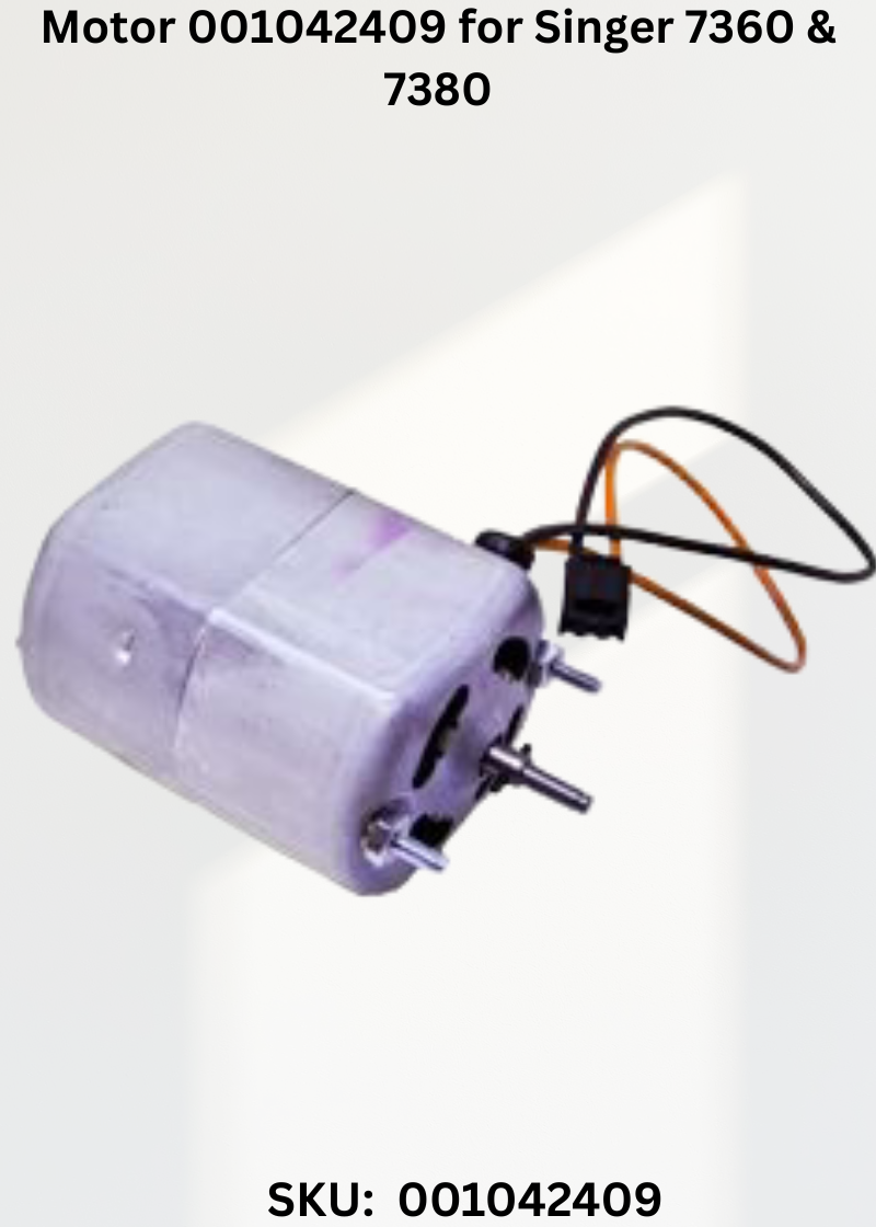 Motor 001042409 — Fits Singer 7360, 7380