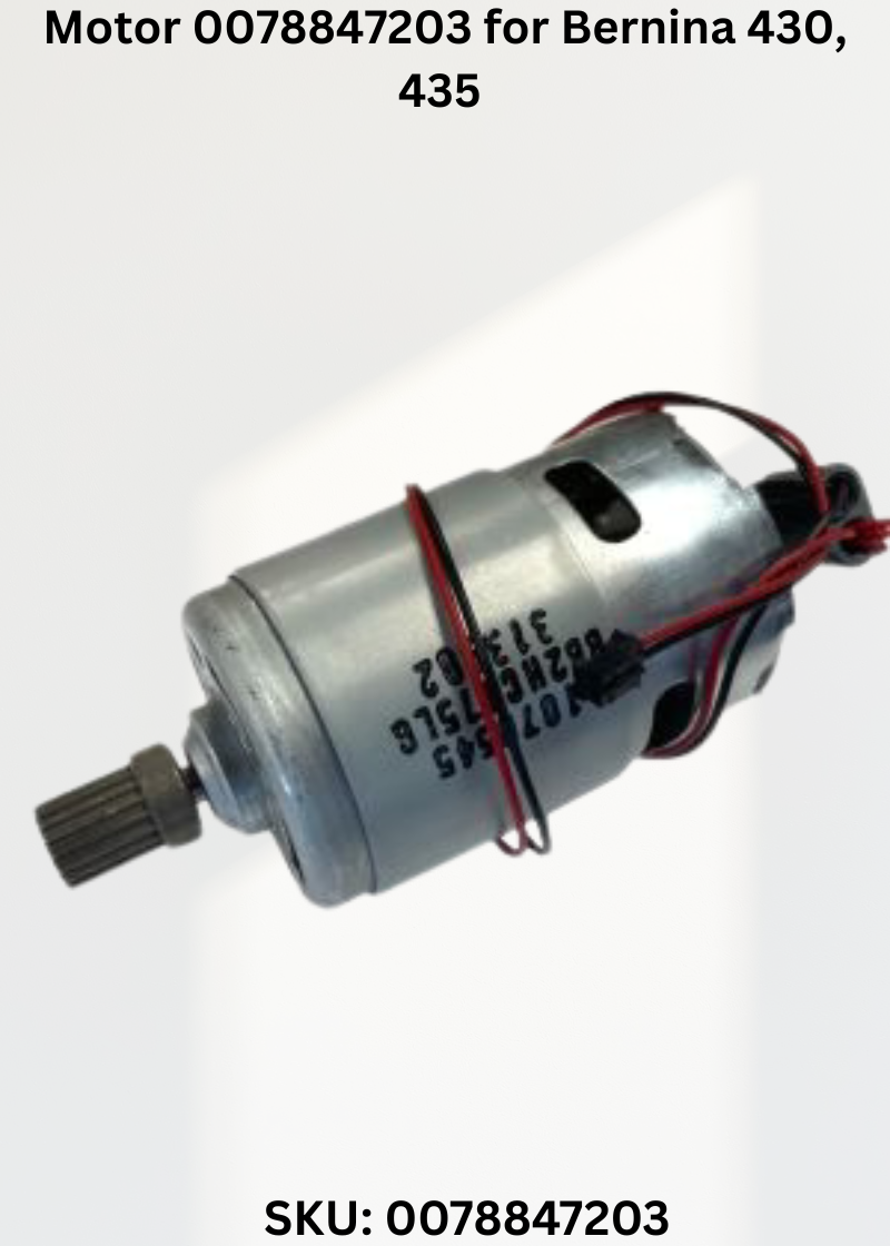 Motor 0078847203 — Fits Bernina 430, 435, 440, 450 & more