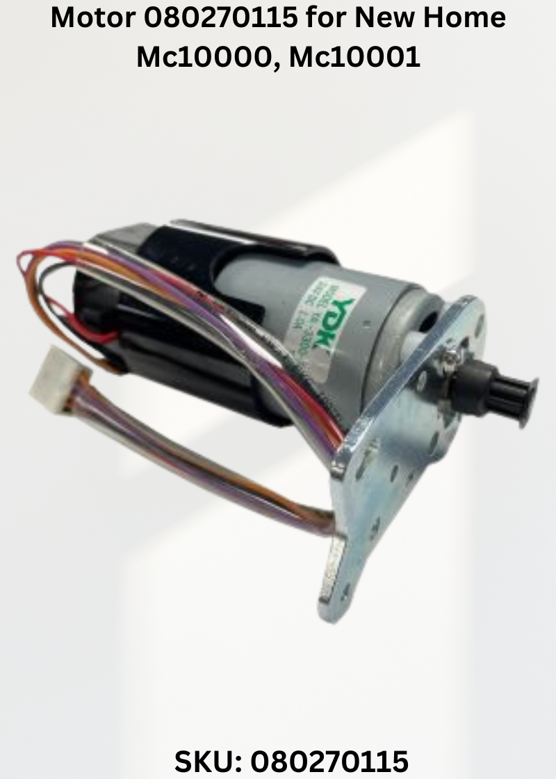 Motor 080270115 — Fits New Home CE20, MC10000, MC10001, MC5000 & more