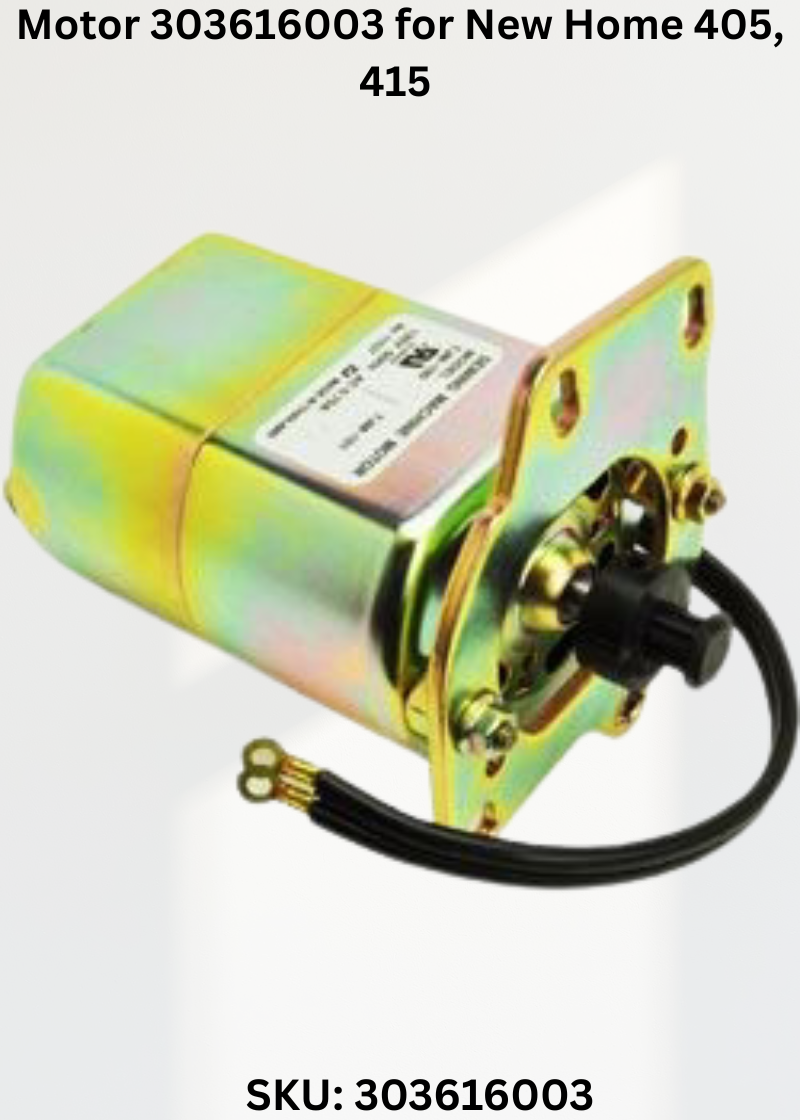 Motor 303616003 — Fits New Home 405, 415, 419S, 423S