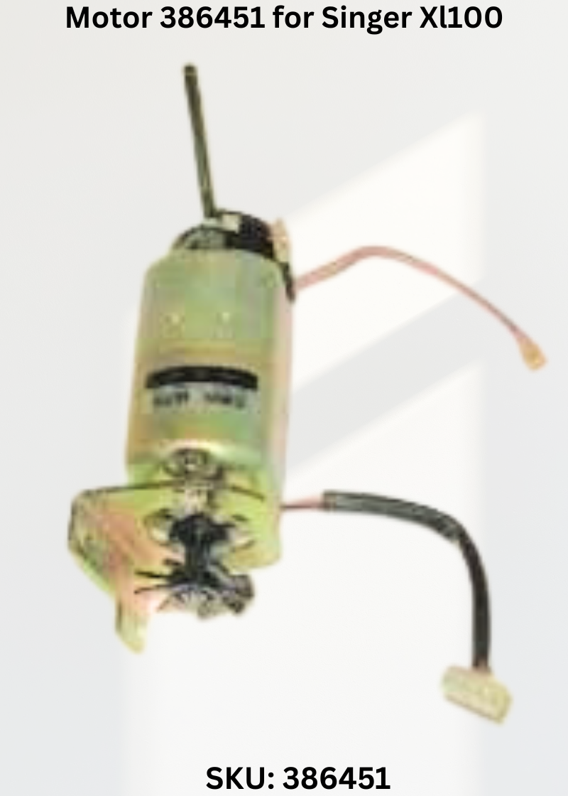 Motor 386451 for Singer Xl100 Sewing Machines